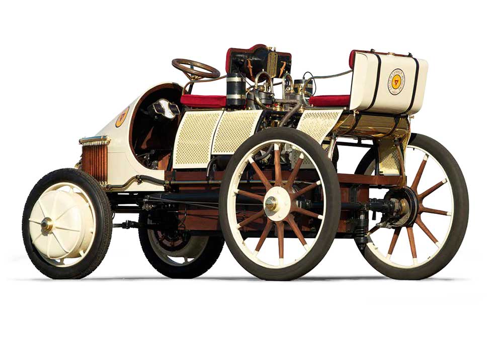 Lohner-Porsche Electric Petrol Hybrid Vehicle 1901